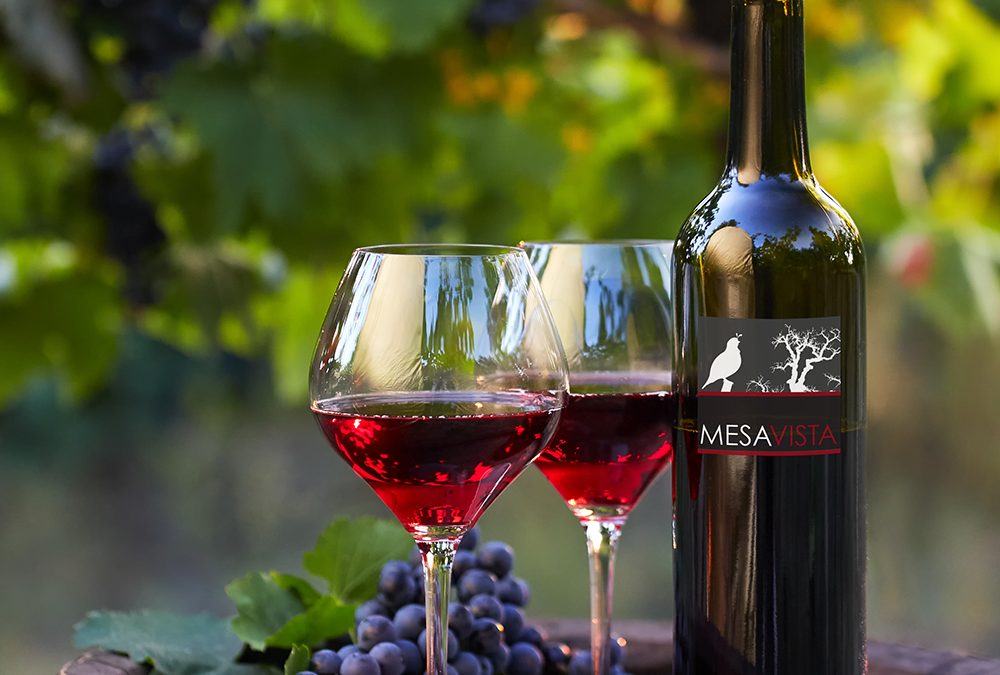 Mesa Vista Wine Label