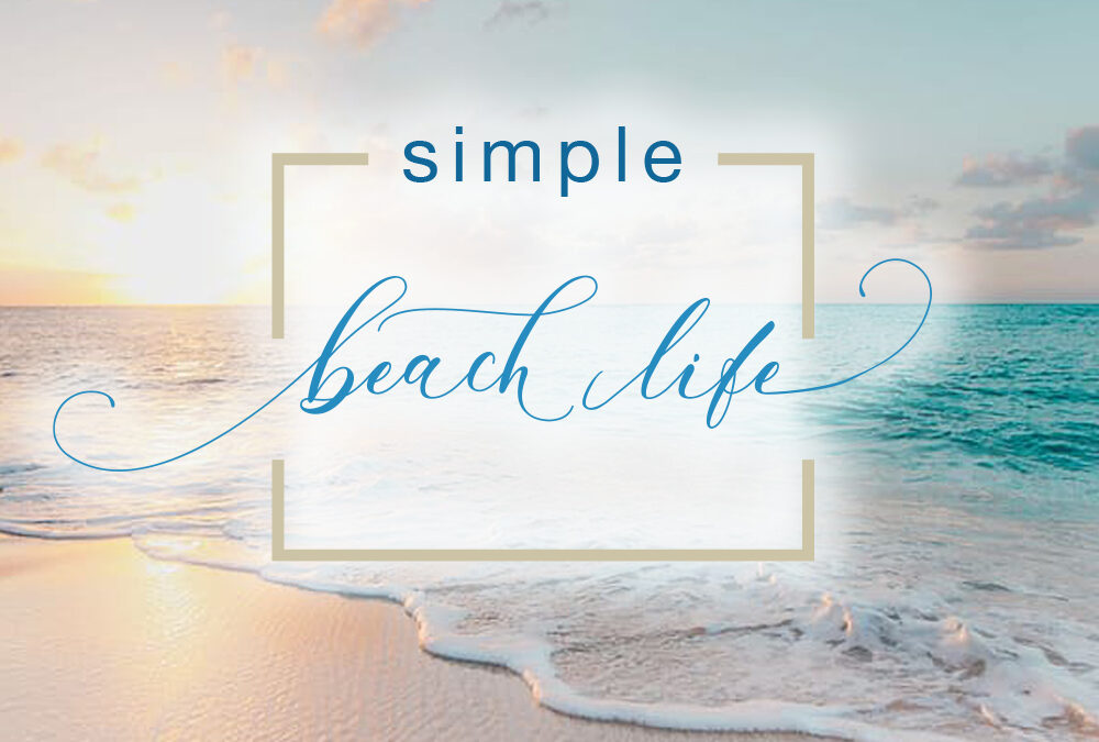 Simple Beach Life Logo