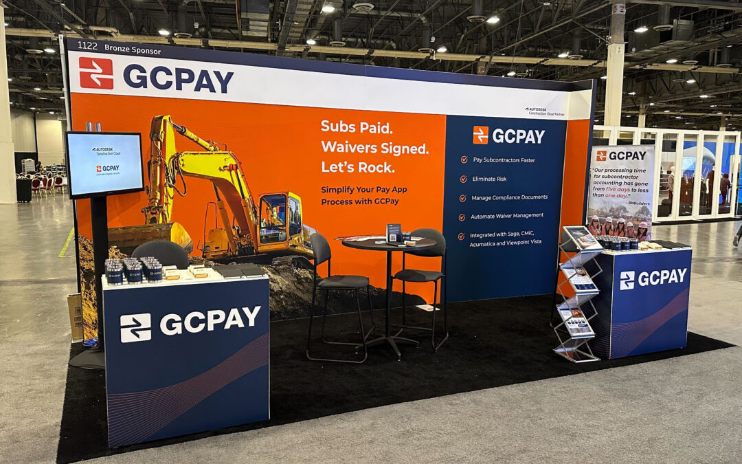 GCPay booth design