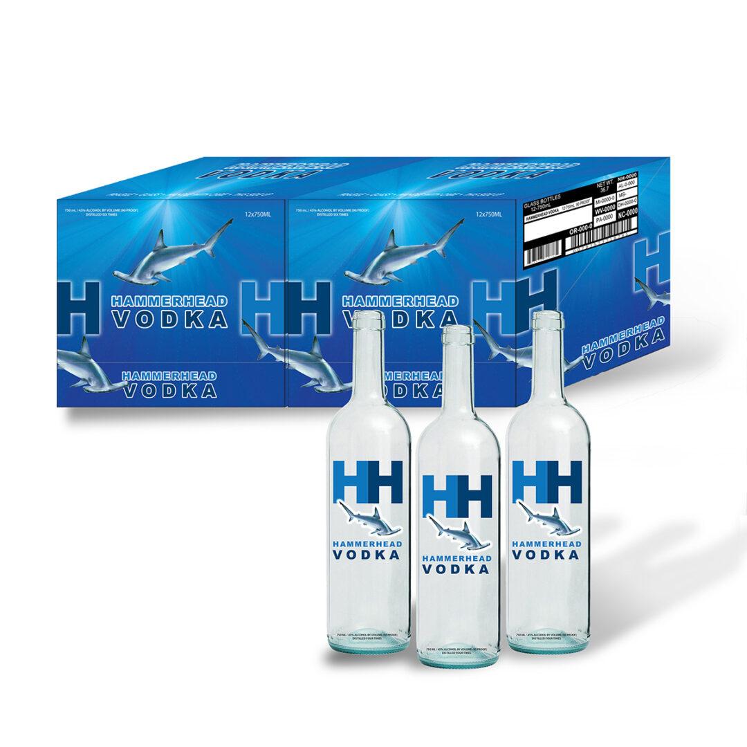 Hammerhead Vodka Box