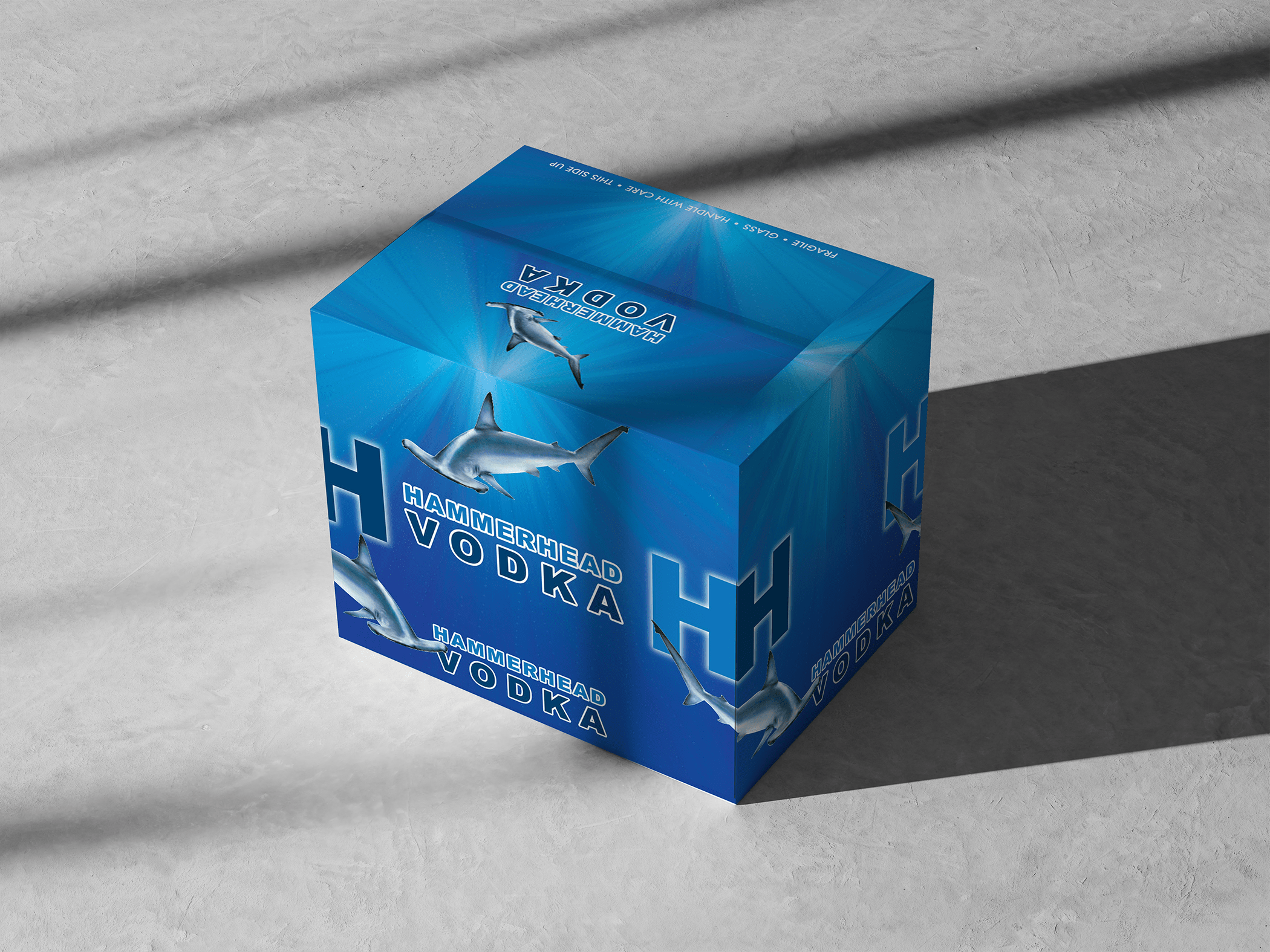Hammerhead Vodka Box