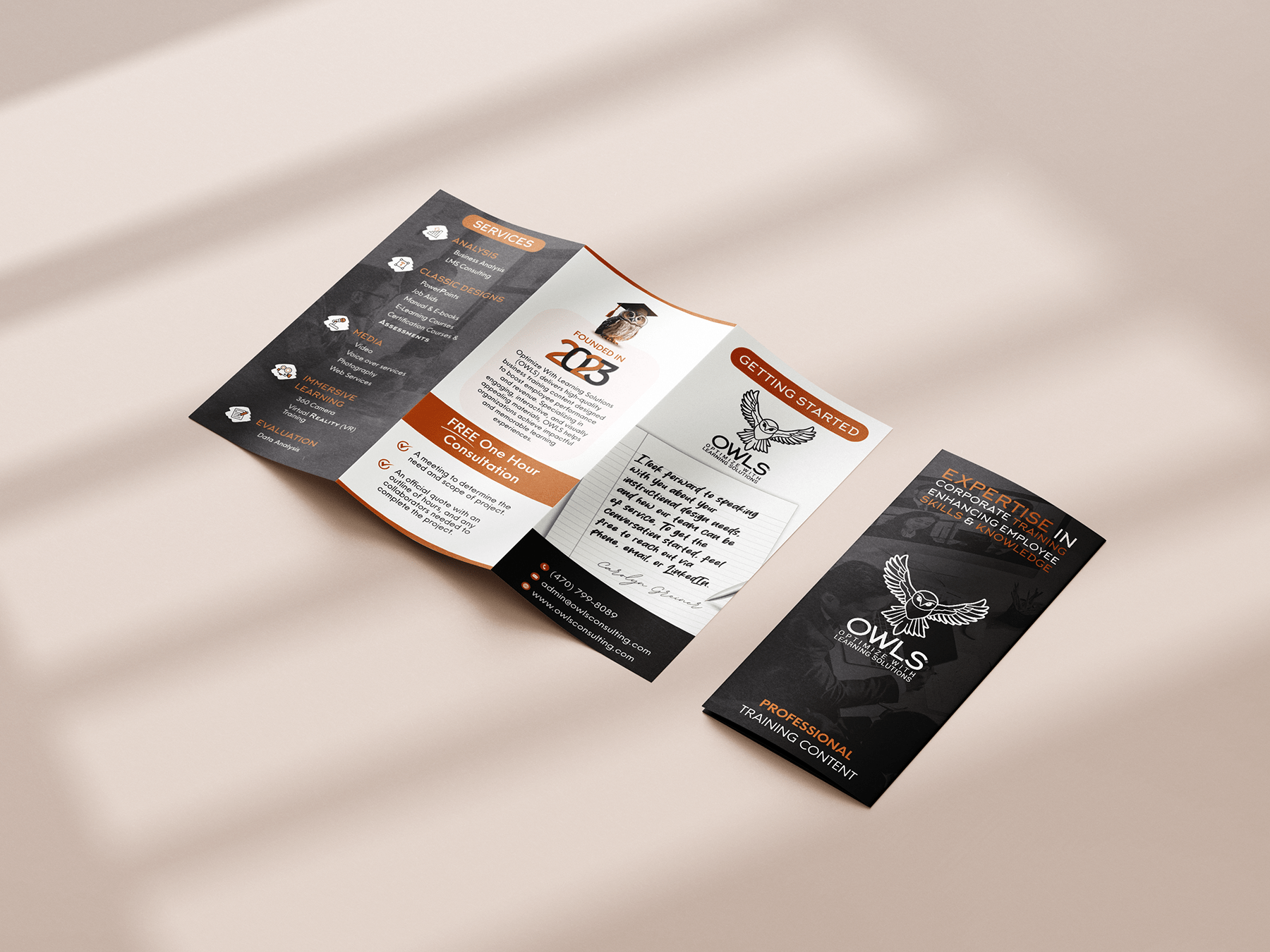 OWLS Professional Training Brochure