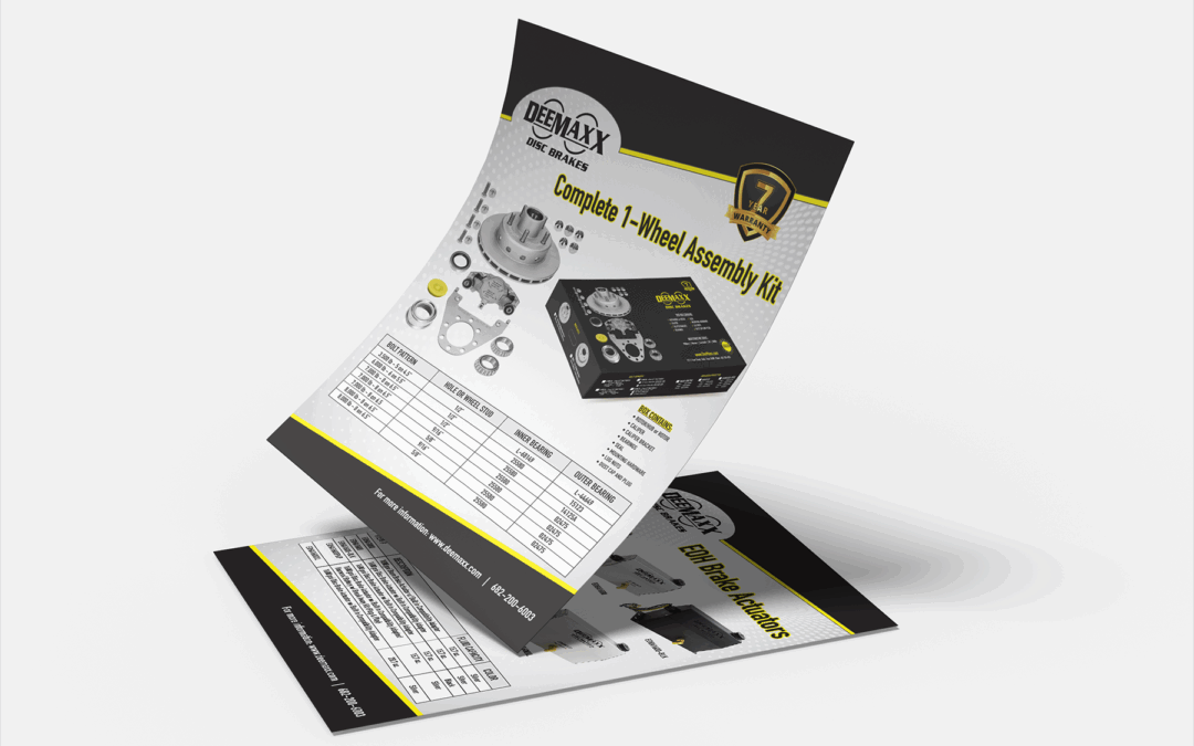 DeeMaxx Brake Branded Flyers