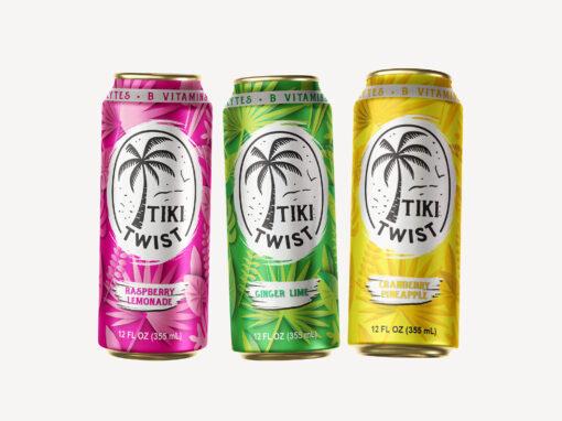 Tiki Twist Cans & Packaging